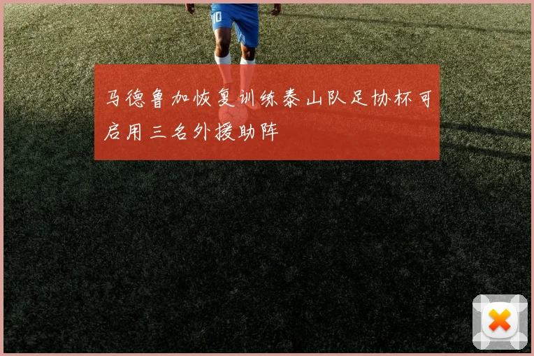 马德鲁加恢复训练泰山队足协杯可启用三名外援助阵